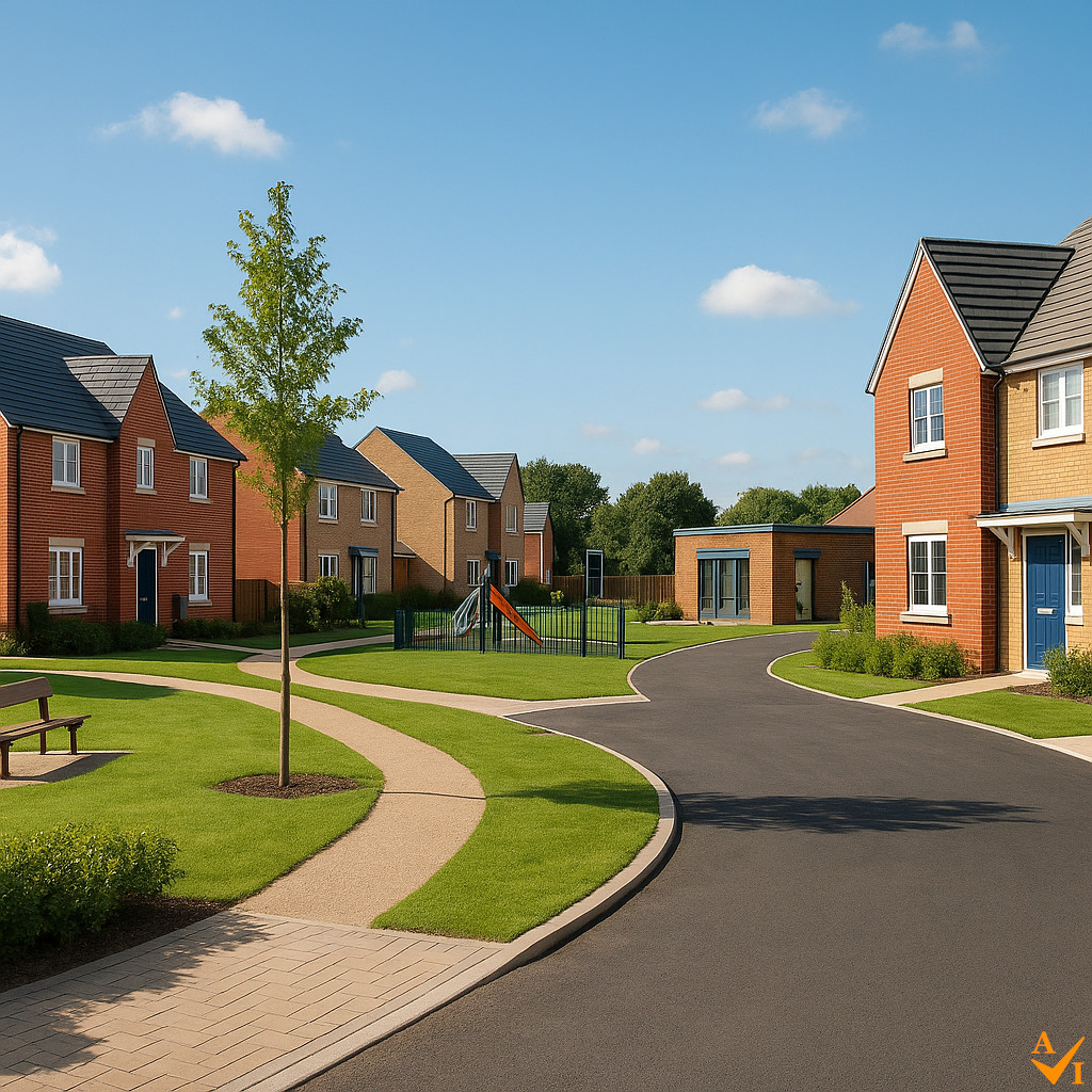 Modern UK Housing Estates: Building Community Living